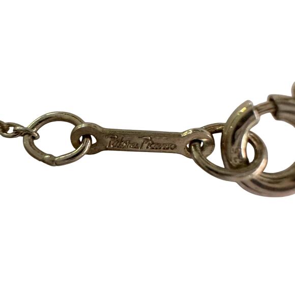 Tiffany & Co. Paloma Picasso Graffiti X Necklace Sterling 16" - Picture 15 of 16